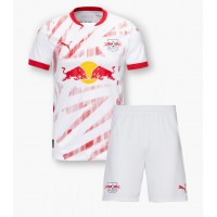 RB Leipzig Arthur Vermeeren #18 Domáci Detský futbalový dres 2024-25 Krátky Rukáv (+ trenírky)